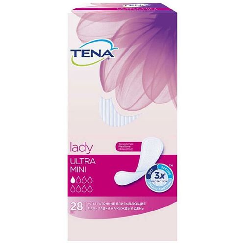 TENA LADY ULTRA MINI ПРОКЛАДКИ    №28