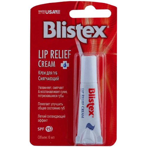 BLISTEX КРЕМ ДЛЯ ГУБ СМЯГЧАЮЩИЙ SPF 15 КОСМЕТИЧЕСКИЙ КРЕМ 6 МЛ №1