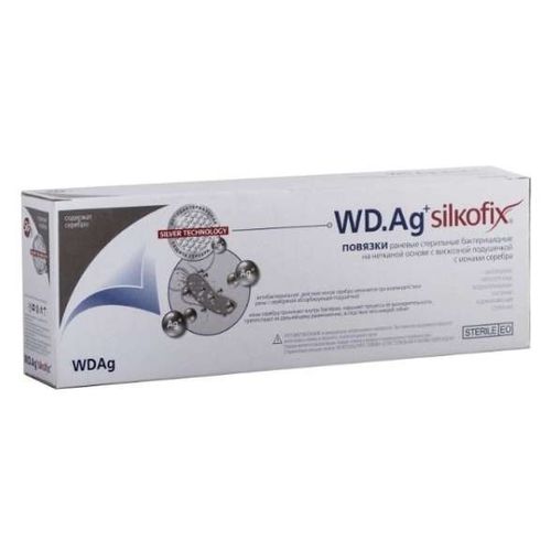 SILKOFIX WD AG ПОВЯЗКА НА НЕТКАНОЙ ОСНОВЕ 8,25 СМ Х 10 СМ ПОВЯЗКИ   №1