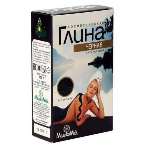 ГЛИНА ЧЕРНАЯ КОСМЕТИЧЕСКИЙ ТАЛЬК 100 Г №1