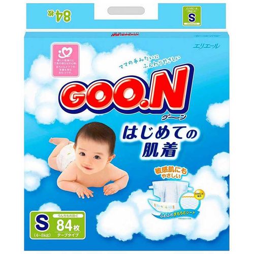GOON ПОДГУЗНИКИ S (4-8КГ) ПОДГУЗНИКИ ДЕТСКИЕ №84