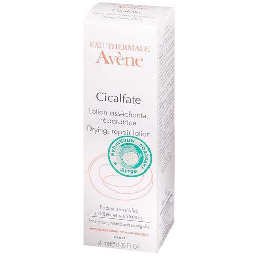 AVENE CICALFATE ЛОСЬОН Д/ЛИЦА ПОДСУШИВАЮЩИЙ/ВОССТАНАВЛИВАЮЩИЙ КОСМЕТИЧЕСКИЙ ЛОСЬОН 40 МЛ №1
