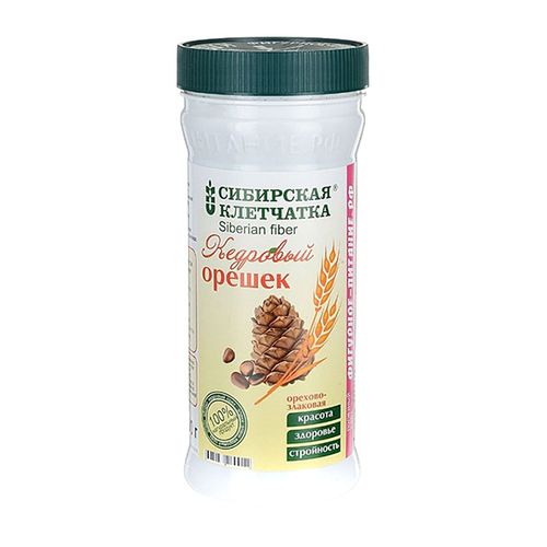 СИБИРСКАЯ КЛЕТЧАТКА КЕДРОВЫЙ ОРЕШЕК ГРАНУЛЫ  280 Г №1