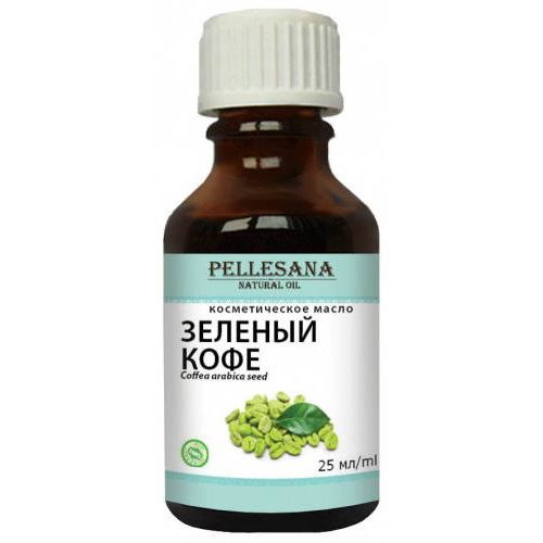 PELLESANA МАСЛО КОСМЕТИЧЕСКОЕ ЗЕЛЕНОГО КОФЕ КОСМЕТИЧЕСКОЕ МАСЛО 25 МЛ №1