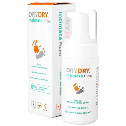 DRY DRY INTIMATE ПЕНКА Д/ИНТИМНОГО УХОДА КОСМЕТИЧЕСКАЯ ПЕНА 100 МЛ №1