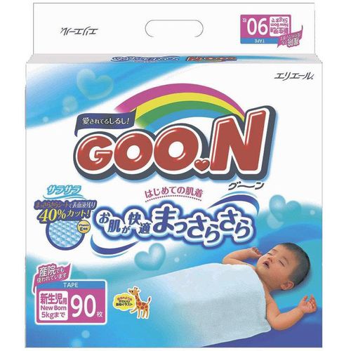 GOON ПОДГУЗНИКИ NB (0-5КГ) ПОДГУЗНИКИ ДЕТСКИЕ №90