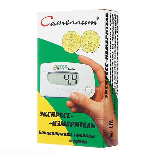 ГЛЮКОМЕТР ЭЛТА САТЕЛЛИТ ПКГ-02 ГЛЮКОМЕТР №1