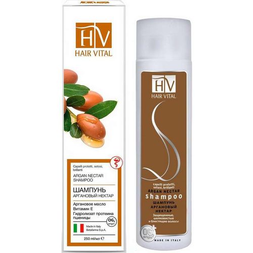 HAIR VITAL ШАМПУНЬ АРГАНОВЫЙ НЕКТАР ШАМПУНЬ 250 МЛ №1