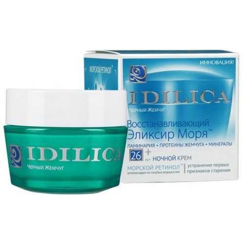 ЧЕРНЫЙ ЖЕМЧУГ IDILICA НОЧН КРЕМ Д/ЛИЦА 26+ ВОССТАН ЭЛИКСИР МОРЯ КОСМЕТИЧЕСКИЙ КРЕМ 50 МЛ №1