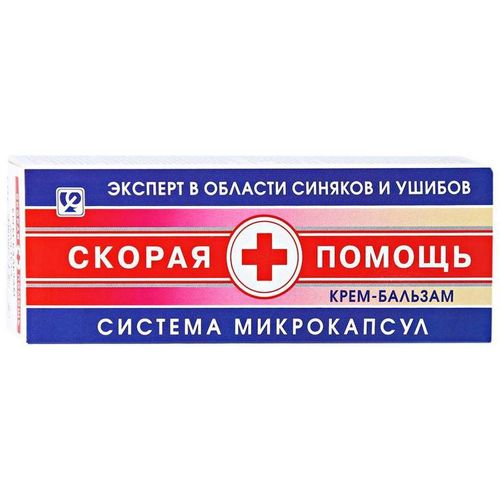 СКОРАЯ ПОМОЩЬ КРЕМ-БАЛЬЗАМ ОТ СИНЯКОВ/УШИБОВ МИКРОКАПСУЛЫ КОСМЕТИЧЕСКИЙ КРЕМ 100 МЛ №1