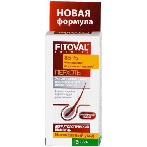 FITOVAL ШАМПУНЬ ПРОТИВ ПЕРХОТИ ИНТЕНСИВНЫЙ УХОД ШАМПУНЬ ПРОТИВ ПЕРХОТИ 100 МЛ №1