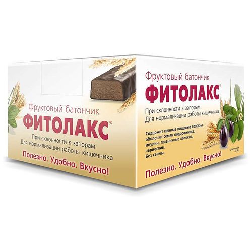 ЭВАЛАР ФИТОЛАКС БАТОНЧИК 50 Г №12