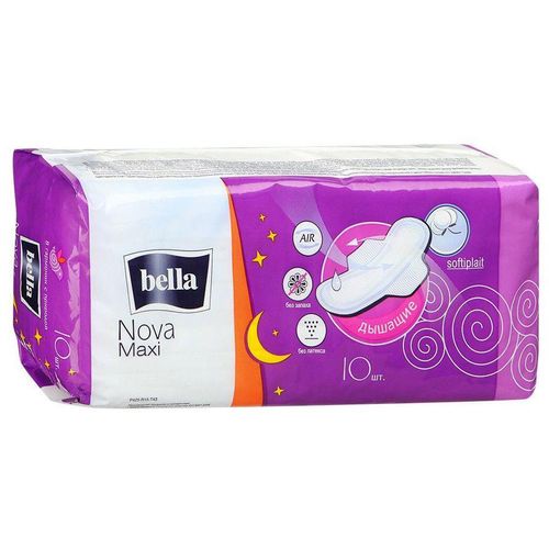 BELLA NOVA MAXI ПРОКЛАДКИ 5 КАПЕЛЬ ПРОКЛАДКИ ЖЕНСКИЕ ГИГИЕНИЧЕСКИЕ №18