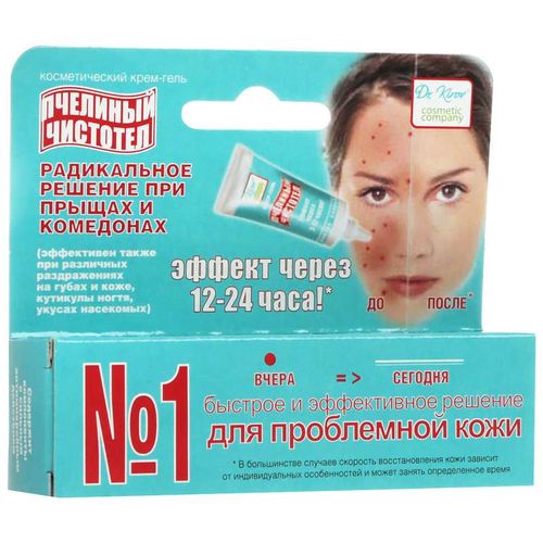 ПЧЕЛИНЫЙ ЧИСТОТЕЛ КРЕМ-ГЕЛЬ КРЕМ-ГЕЛЬ 10 МЛ №1