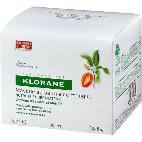 KLORANE МАСКА Д/ВОЛОС С МАСЛОМ МАНГО КОСМЕТИЧЕСКАЯ МАСКА  150 МЛ №1