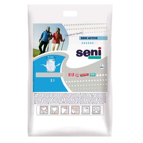 SENI ACTIVE ТРУСЫ-ПОДГУЗНИКИ ДЛЯ ВЗРОСЛЫХ MEDIUM ПОДГУЗНИКИ-ТРУСЫ УРОЛОГИЧЕСКИЕ   №1