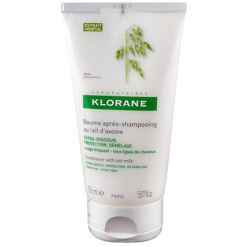 KLORANE БАЛЬЗАМ-ОПОЛАСКИВАТЕЛЬ Д/ВОЛОС С МОЛОЧКОМ ОВСА КОСМЕТИЧЕСКИЙ БАЛЬЗАМ  150 МЛ №1