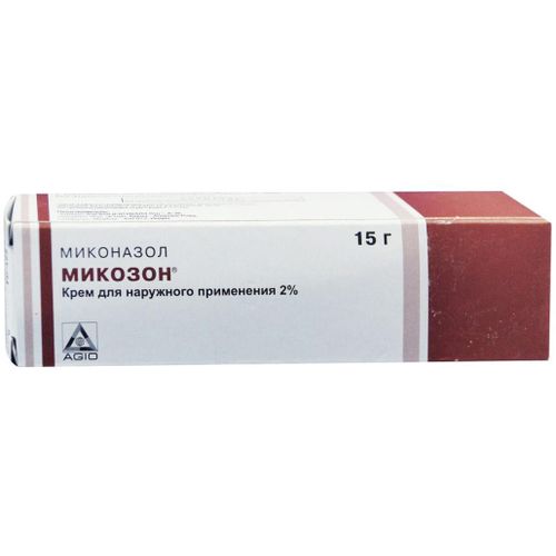 МИКОЗОН КРЕМ ДЛЯ НАРУЖНОГО ПРИМЕНЕНИЯ 20 МГ/Г 15 Г №1