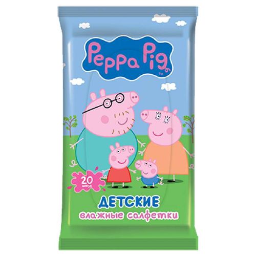 САЛФЕТКИ ВЛАЖНЫЕ ДЕТСКИЕ PEPPA PIG САЛФЕТКИ ВЛАЖНЫЕ ДЕТСКИЕ   №20