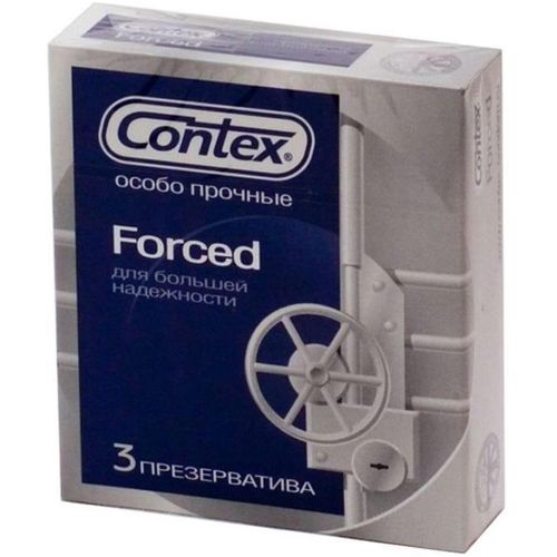 CONTEX ПРЕЗЕРВАТИВЫ ПОВЫШ ПРОЧНОСТИ FORCED ПРЕЗЕРВАТИВ №3