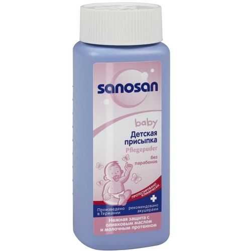 SANOSAN ПРИСЫПКА ДЕТСКАЯ ПРИСЫПКА ДЛЯ ДЕТЕЙ 100 Г №1