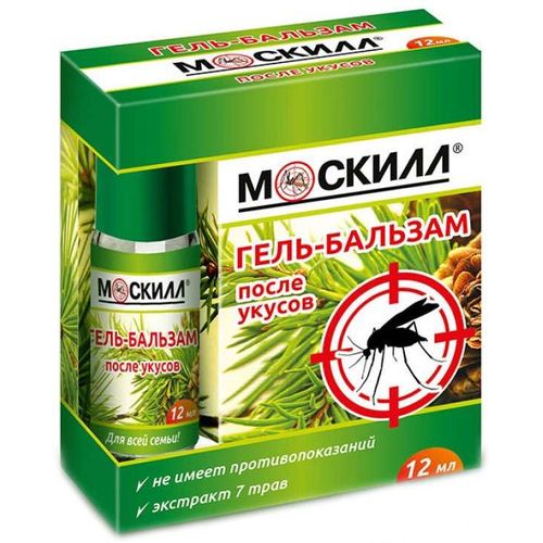МОСКИЛЛ ГЕЛЬ-БАЛЬЗАМ ПОСЛЕ УКУСОВ ГЕЛЬ-БАЛЬЗАМ 12 МЛ №1