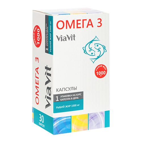 ОМЕГА 3 ВИАВИТ КАПСУЛЫ    №30