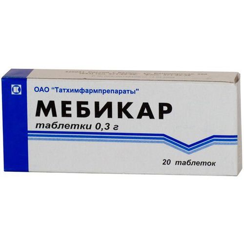 МЕБИКАР ТАБЛЕТКИ 300 МГ   №20