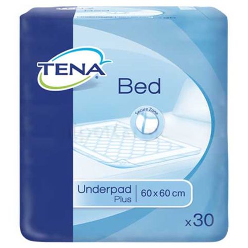 TENA BED UNDERPAD NORMAL ПРОСТЫНИ 60 Х 60 ПЕЛЕНКИ ВПИТЫВАЮЩИЕ ВЗРОСЛЫЕ №30