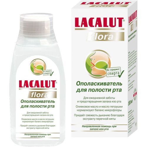 LACALUT ОПОЛАСКИВАТЕЛЬ Д/РТА ФЛОРА ОПОЛАСКИВАТЕЛЬ ДЛЯ ПОЛОСТИ РТА 300 МЛ №1