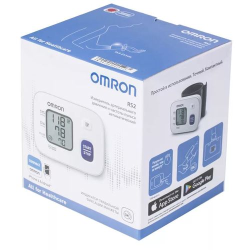 ТОНОМЕТР АВТОМАТИЧЕСКИЙ OMRON RS2 ТОНОМЕТР АВТОМАТИЧЕСКИЙ НА ЗАПЯСТЬЕ №1