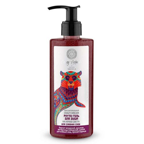 NATURA SIBERICA CRAZY ANIMALS PHYTO-ГЕЛЬ ДЛЯ ДУША НА КРАЮ СВЕТА ДЛЯ СЛАДКИХ СНОВ ГЕЛЬ ДЛЯ ДУША 300 МЛ №1