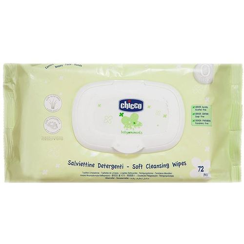 CHICCO BABY MOMENTS САЛФЕТКИ ОЧИЩАЮЩИЕ САЛФЕТКИ ВЛАЖНЫЕ ДЕТСКИЕ   №72