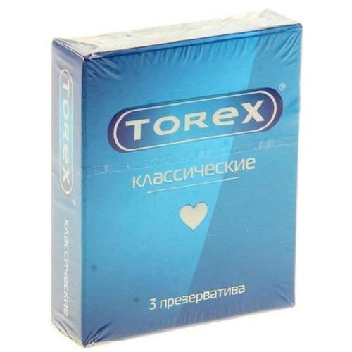 TOREX ПРЕЗЕРВАТИВЫ КЛАССИЧЕСКИЕ ПРЕЗЕРВАТИВ    №3