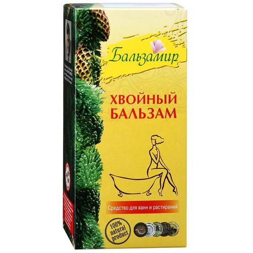 БАЛЬЗАМИР ХВОЙНЫЙ БАЛЬЗАМ ДЛЯ ПРИНЯТИЯ ВАНН РАСТВОР ДЛЯ НАРУЖНОГО ПРИМЕНЕНИЯ 500 МЛ №1