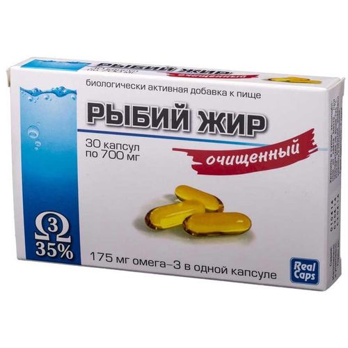 РЫБИЙ ЖИР ОЧИЩЕННЫЙ КАПСУЛЫ  700 МГ №30