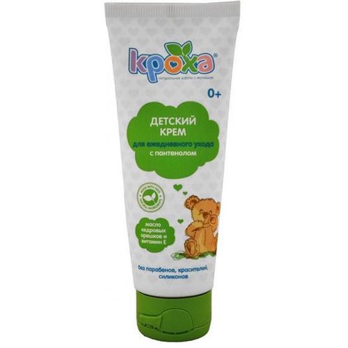 КРОХА КРЕМ ДЕТ Д/ЕЖЕДНЕВ УХОДА С ПАНТЕНОЛОМ КОСМЕТИЧЕСКИЙ КРЕМ 75 Г №1