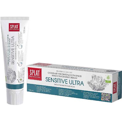 SPLAT PROFESSIONAL З/ПАСТА SENSITIVE ULTRA ЗУБНАЯ ПАСТА РЕМИНЕРАЛИЗУЮЩАЯ 100 МЛ №1