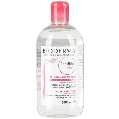 BIODERMA SENSIBIO H2O МИЦЕЛЛЯРНЫЙ РАСТВОР ОЧИЩАЮЩ ВОДА МИЦЕЛЛЯРНАЯ  500 МЛ №1
