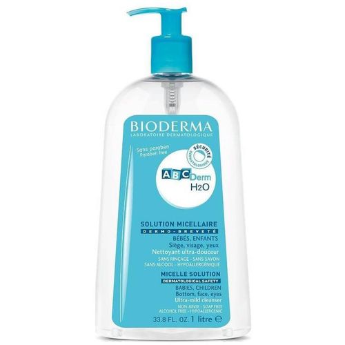 BIODERMA ABCDERM H2O МИЦЕЛЛЯРНЫЙ РАСТВОР ВОДА МИЦЕЛЛЯРНАЯ 1000 МЛ №1