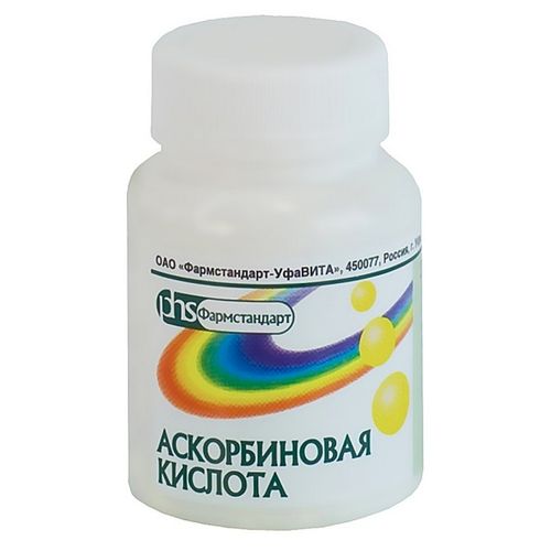 АСКОРБИНОВАЯ КИСЛОТА-ФАРМСТАНДАРТ ДРАЖЕ 250 МГ   №200