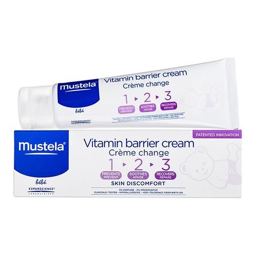 MUSTELA BEBE КРЕМ ПОД ПОДГУЗНИК ВИТАМИННЫЙ БАРЬЕР 1 2 3 КОСМЕТИЧЕСКИЙ КРЕМ 50 МЛ №1