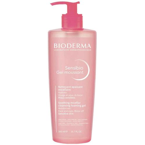 BIODERMA SENSIBIO GEL MOUSSANT ГЕЛЬ ОЧИЩАЮЩИЙ КОСМЕТИЧЕСКИЙ ГЕЛЬ  500 МЛ №1