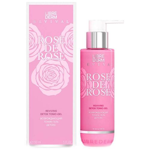 LIBREDERM ROSE DE ROSE ВОЗРОЖДАЮЩИЙ ТОНИК-ГЕЛЬ ДЕТОКС ТОНИК ДЛЯ ЛИЦА  150 МЛ №1