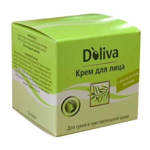 DOLIVA КРЕМ Д/ЛИЦА Д/СУХ/ЧУВСТВ КОЖИ КОСМЕТИЧЕСКИЙ КРЕМ 50 МЛ №1