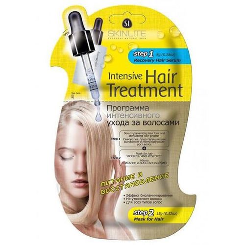 SKINLITE ПРОГРАММА ИНТЕНСИВНОГО УХОДА ЗА ВОЛОСАМИ ПИТАНИЕ/ВОССТАНОВЛЕНИЕ (8+15) SL-719 КОСМЕТИЧЕСКИЕ СРЕДСТВА ПРОЧИЕ 23 Г №1