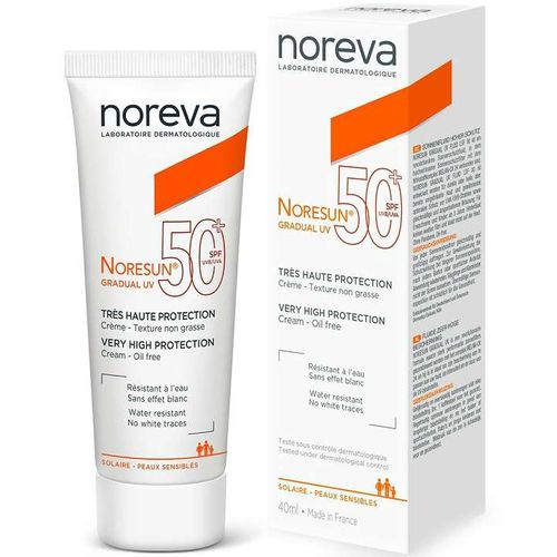 NOREVA NORESUN GRADUAL UV КРЕМ СОЛНЦЕЗАЩИТ SPF50+ КРЕМ ДЛЯ ТЕЛА  40 МЛ №1