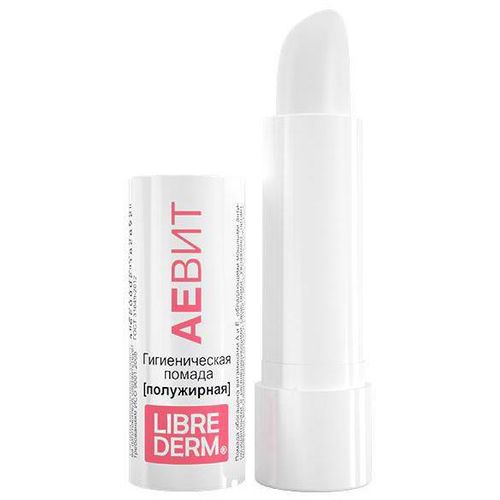 LIBREDERM АЕВИТ ПОМАДА ГИГИЕН ПОЛУЖИРНАЯ ПОМАДА ГИГИЕНИЧЕСКАЯ  4 Г №1