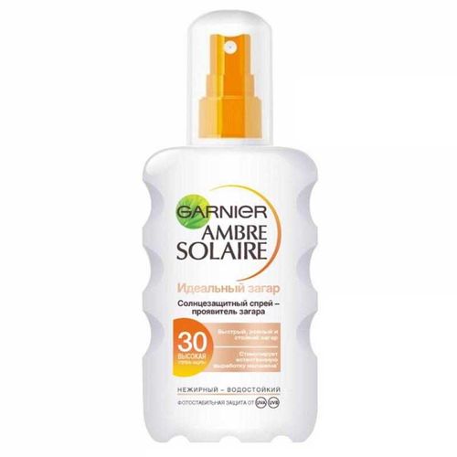AMBRE SOLAIRE СПРЕЙ ИДЕАЛЬНЫЙ ЗАГАР SPF 30 КОСМЕТИЧЕСКИЙ СПРЕЙ 200 МЛ №1