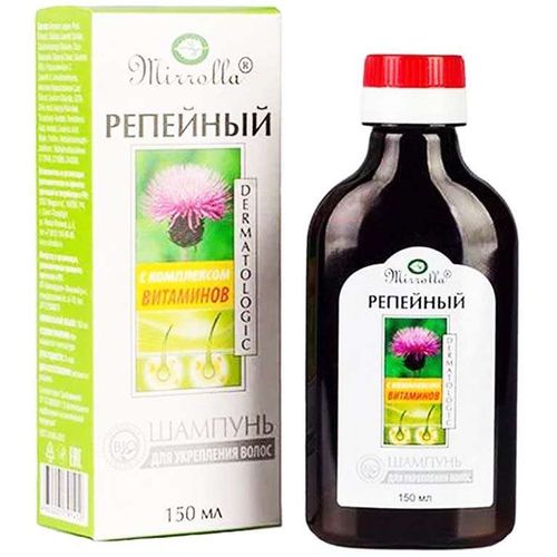 МИРРОЛЛА БАЛЬЗАМ РЕПЕЙНЫЙ С КОМПЛЕКСОМ ВИТАМИНОВ Д/УКРЕПЛЕНИЯ ВОЛОС БАЛЬЗАМ ДЛЯ ВОЛОС 150 МЛ №1